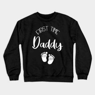 First time daddy Est. 2021 Crewneck Sweatshirt